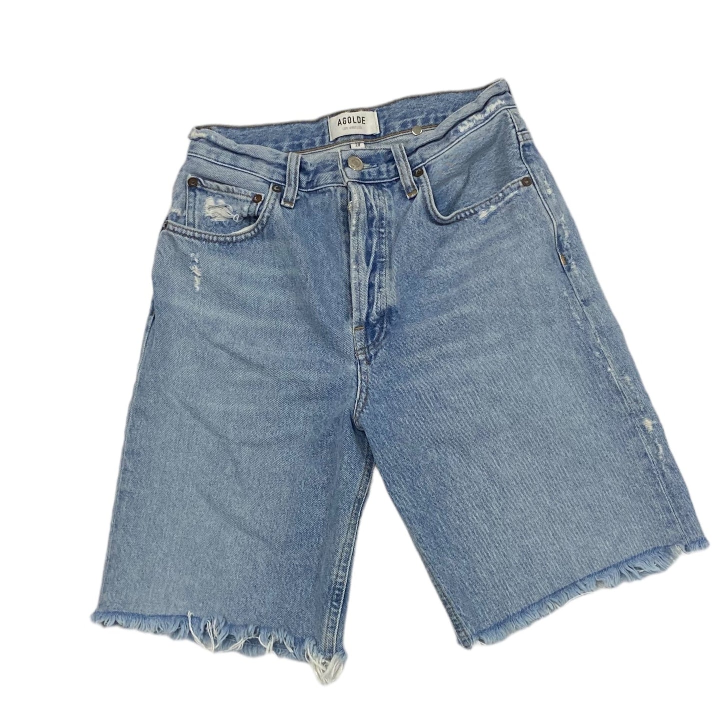 Blue Denim Shorts Agolde, Size 2