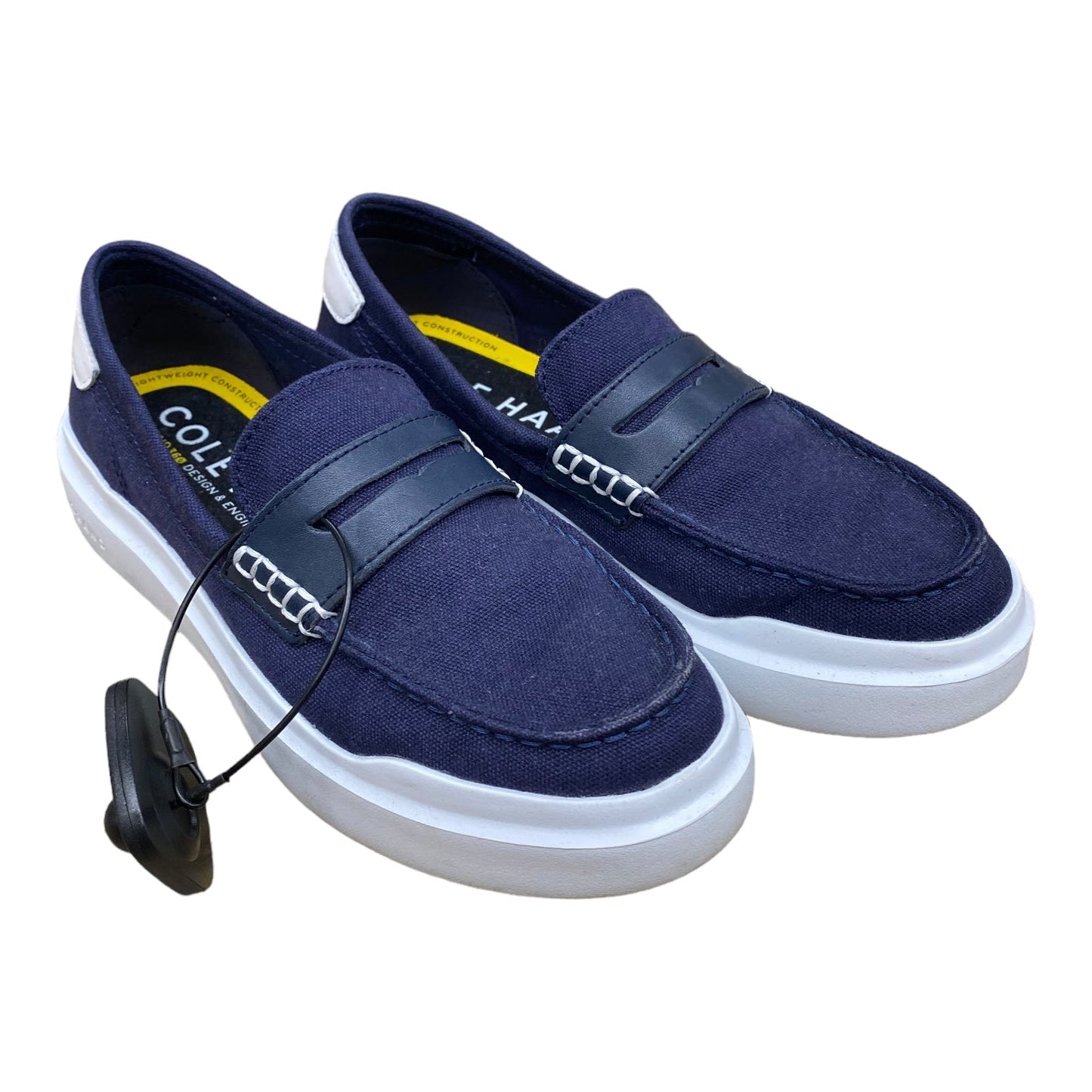 Blue & White Shoes Flats Cole-haan, Size 7