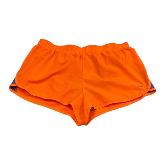 Athletic Shorts By Nike In Orange, Size: L