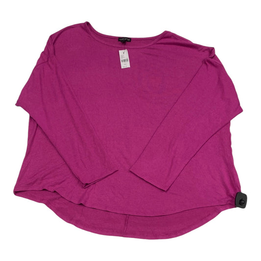 Sweater By Lane Bryant In Pink, Size: 3x