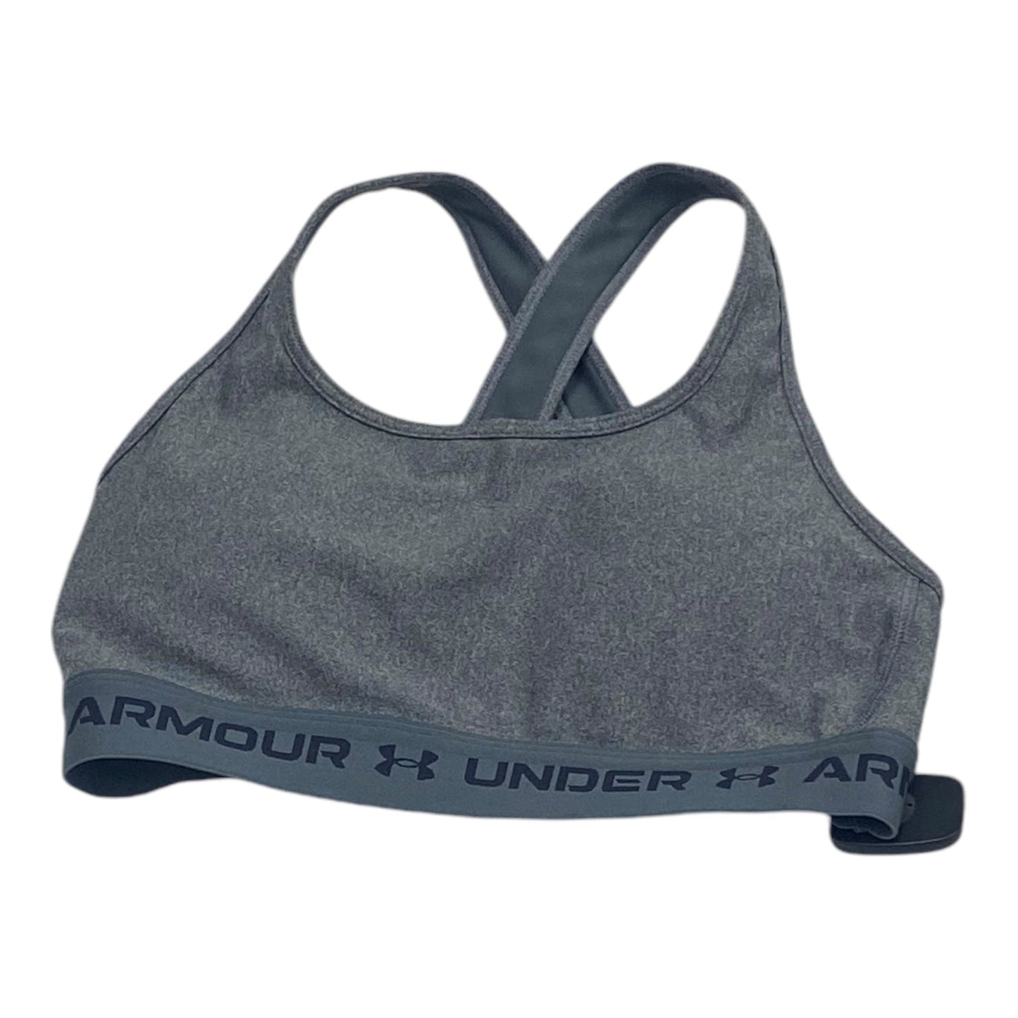 Athletic Bra By Under Armour In Grey, Size: M