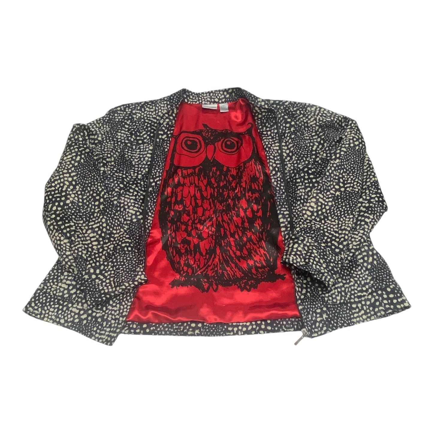 Jacket Other By Chicos In Animal Print, Size: Xl