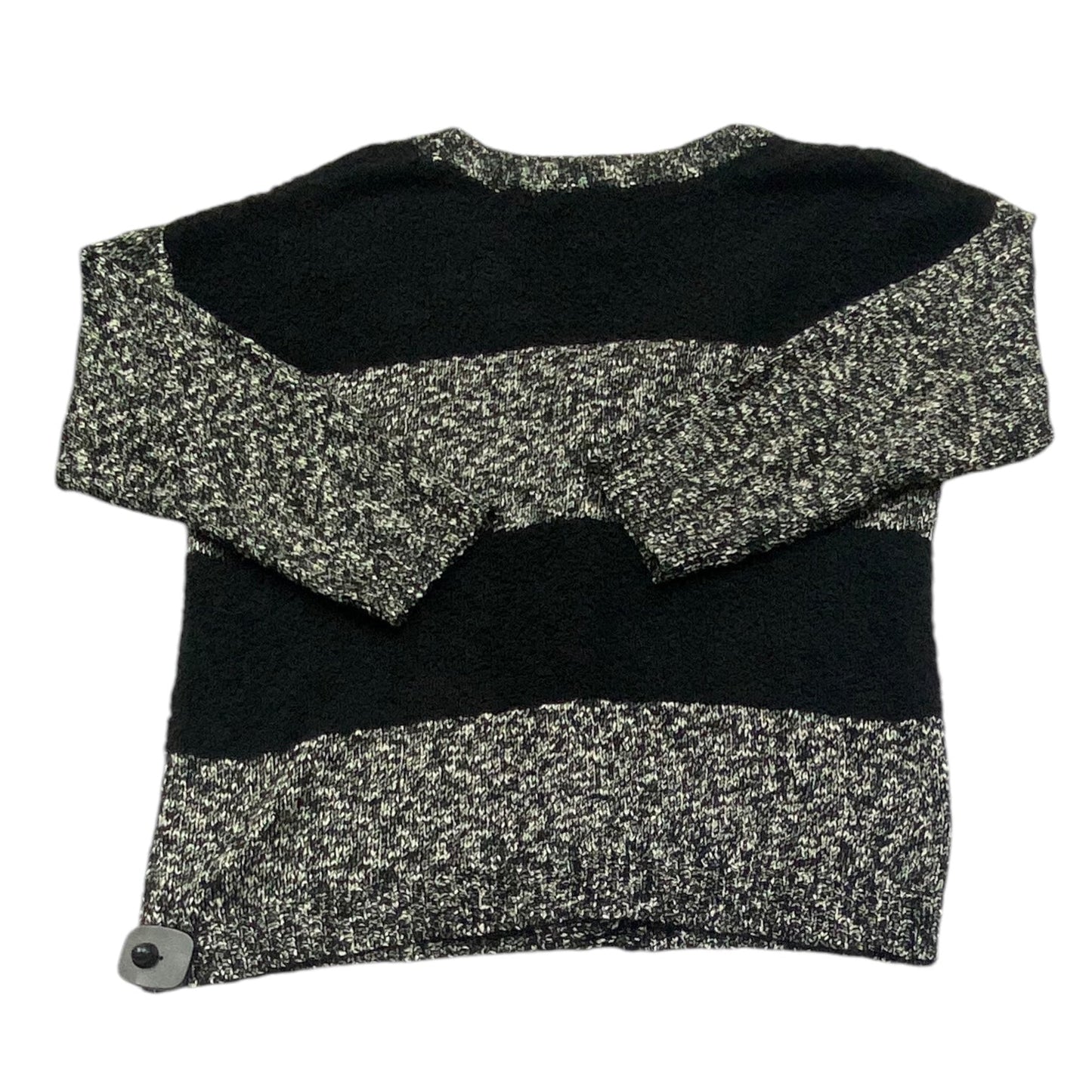 Sweater Cardigan By Sanctuary In Black & White, Size: L