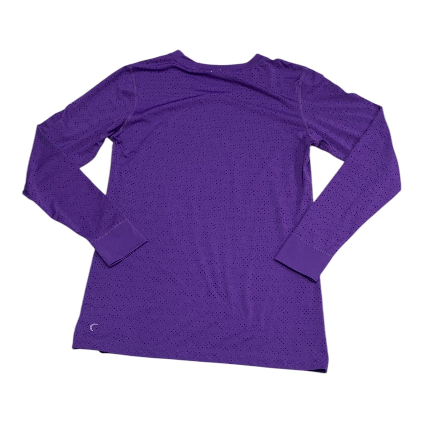 Athletic Top Long Sleeve Crewneck By Zyia In Purple, Size: L