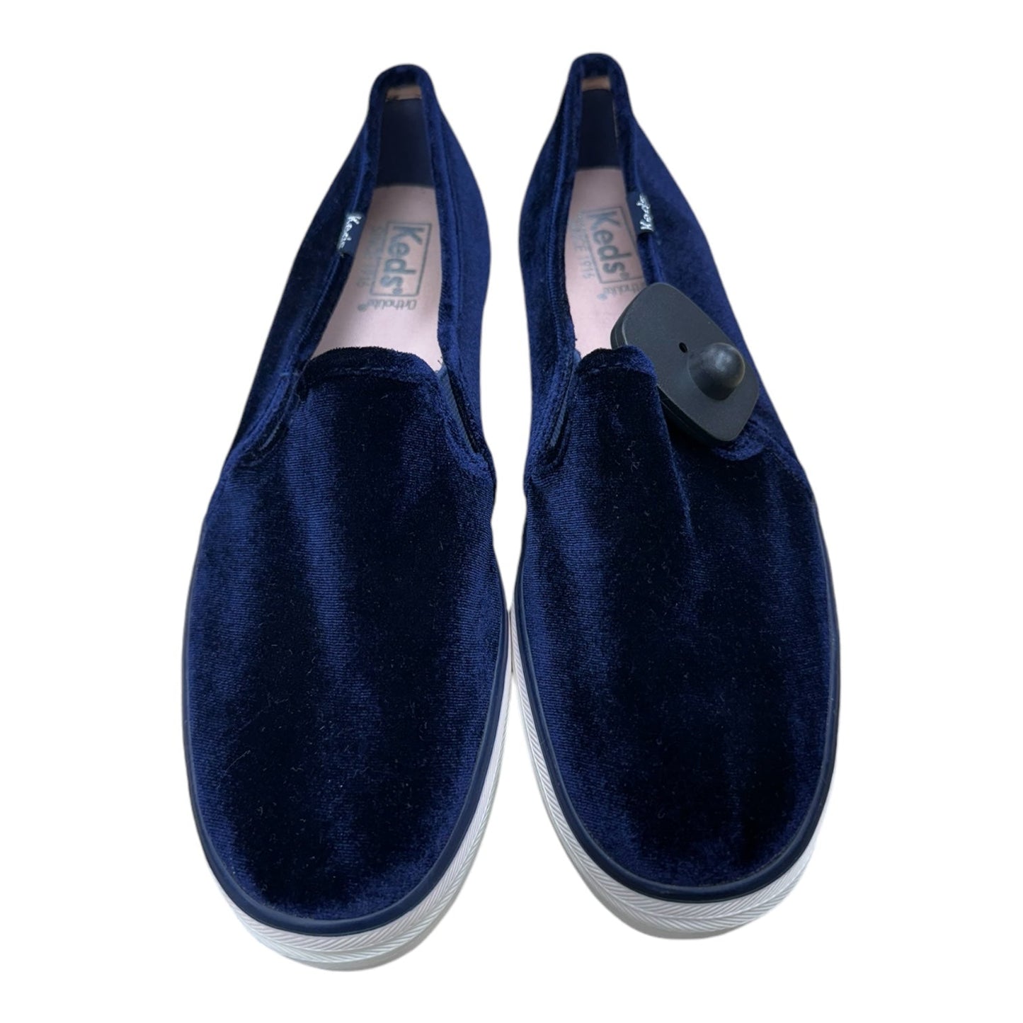 Shoes Flats By Keds In Blue & White, Size: 10