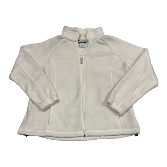 Jacket Fleece By Columbia In Cream, Size: 2x