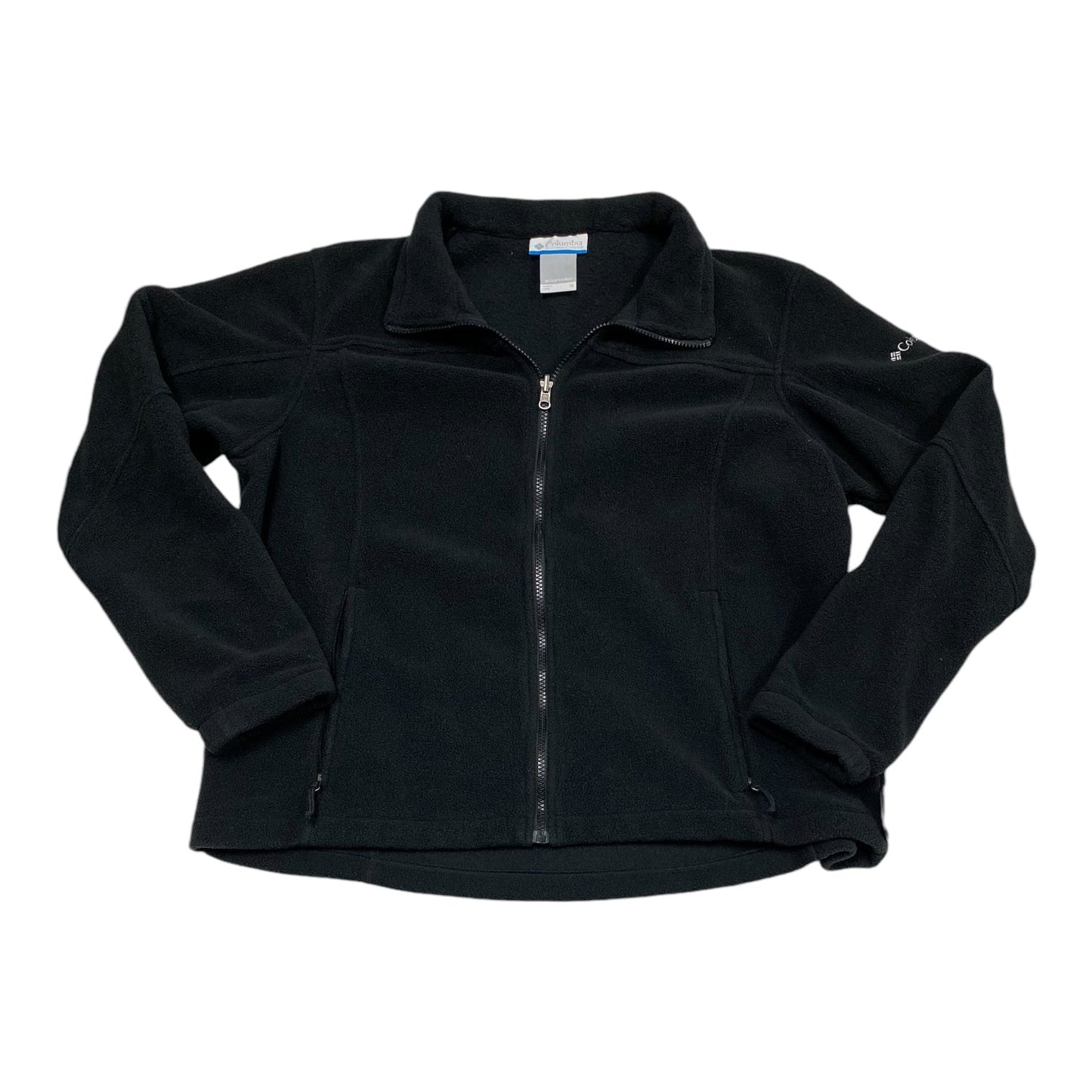 Jacket Fleece By Columbia In Black, Size: 1x