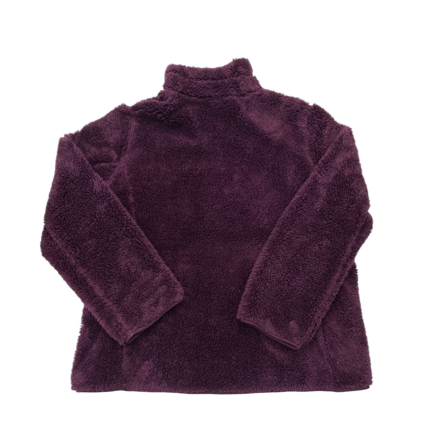 Jacket Fleece By Weatherproof In Purple, Size: 1x