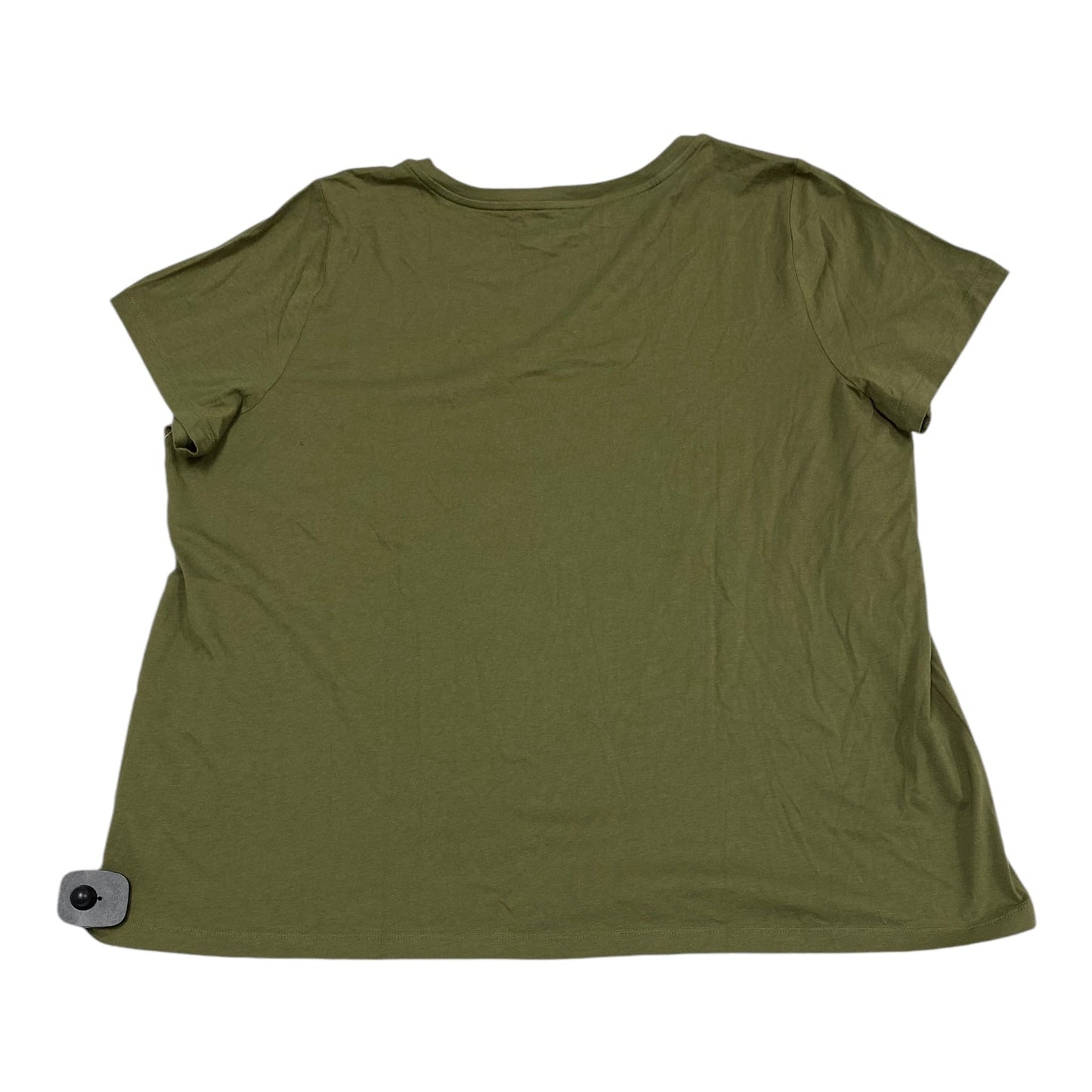 Top Short Sleeve Designer By Eileen Fisher In Green, Size: 1x