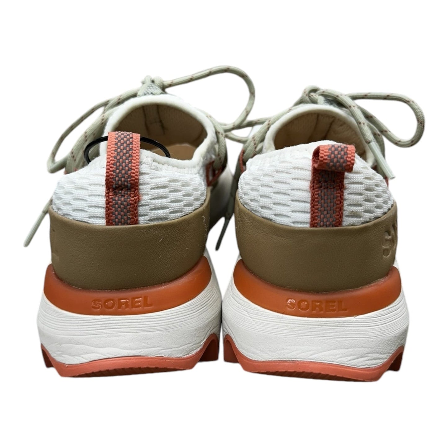 Shoes Athletic By Sorel In Orange & White, Size: 6