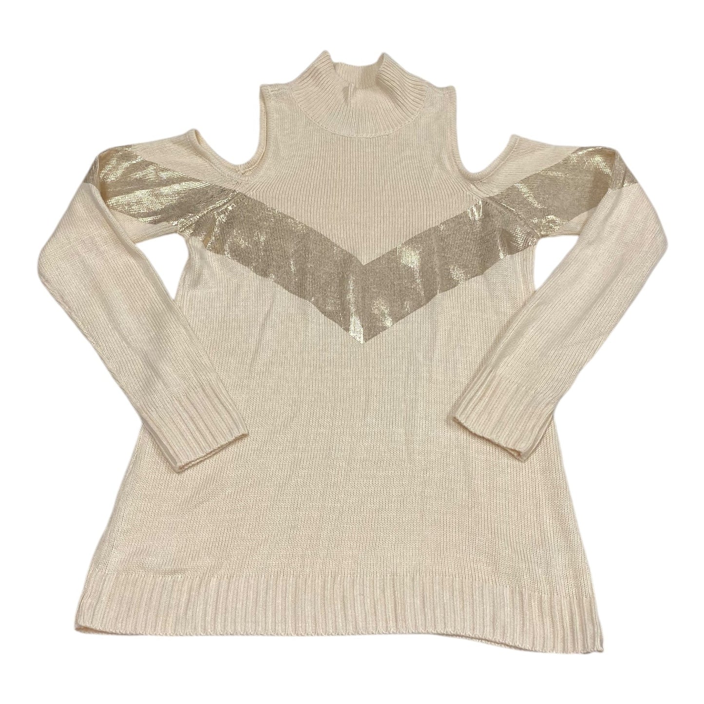 Sweater By Saks Fifth Avenue In Peach, Size: S