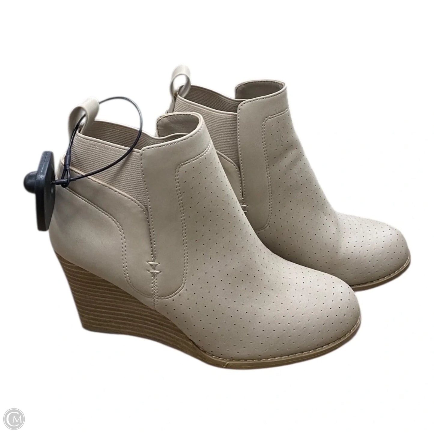 Boots Ankle Heels By Dolce Vita In Tan, Size: 6.5