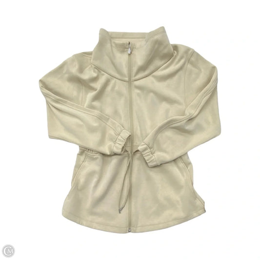 Athletic Jacket By Lululemon In Beige, Size: 8