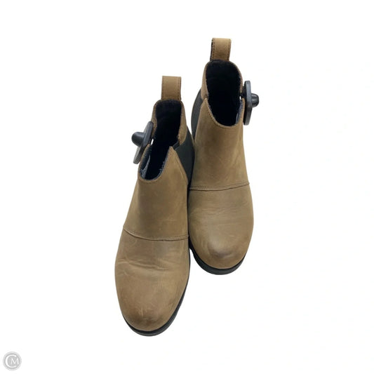 Boots Ankle Flats By Sorel In Brown, Size: 5.5