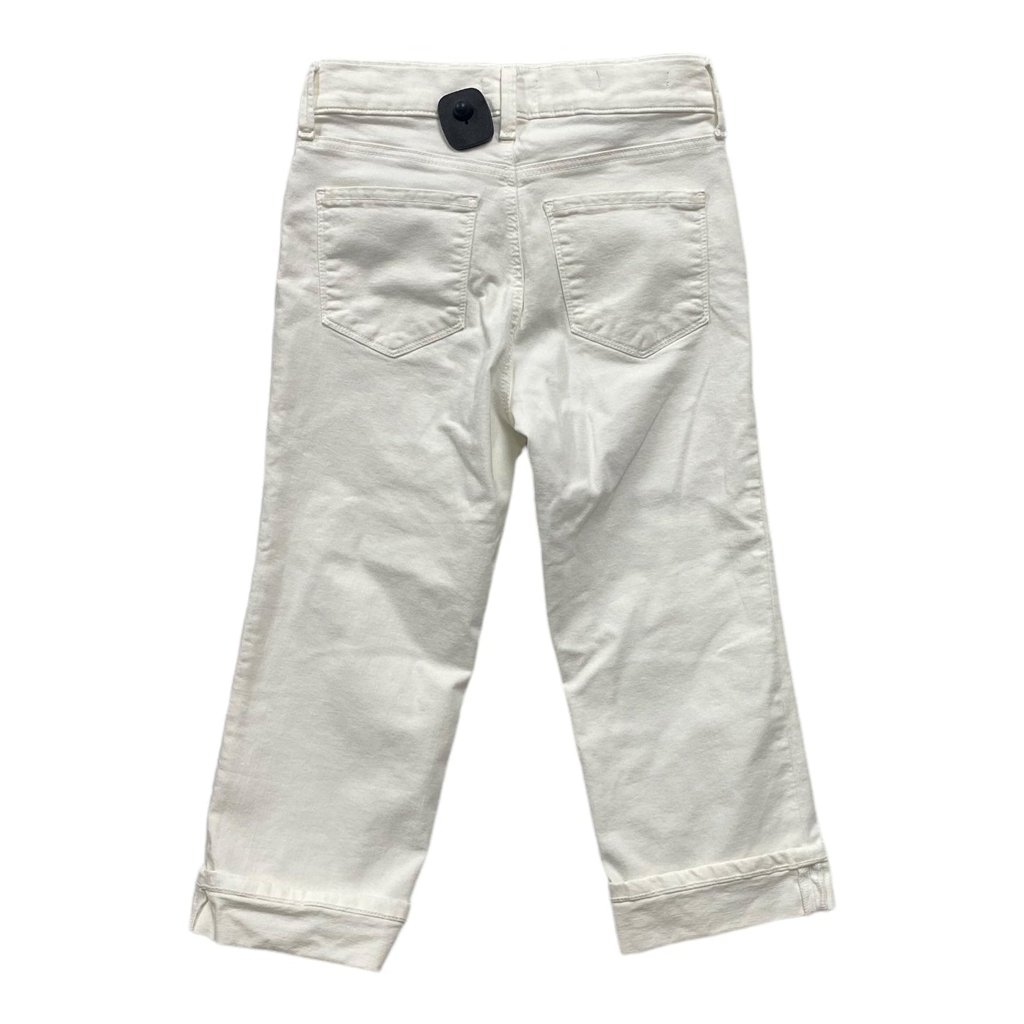 White Jeans Cropped Not Your Daughters Jeans, Size 0petite