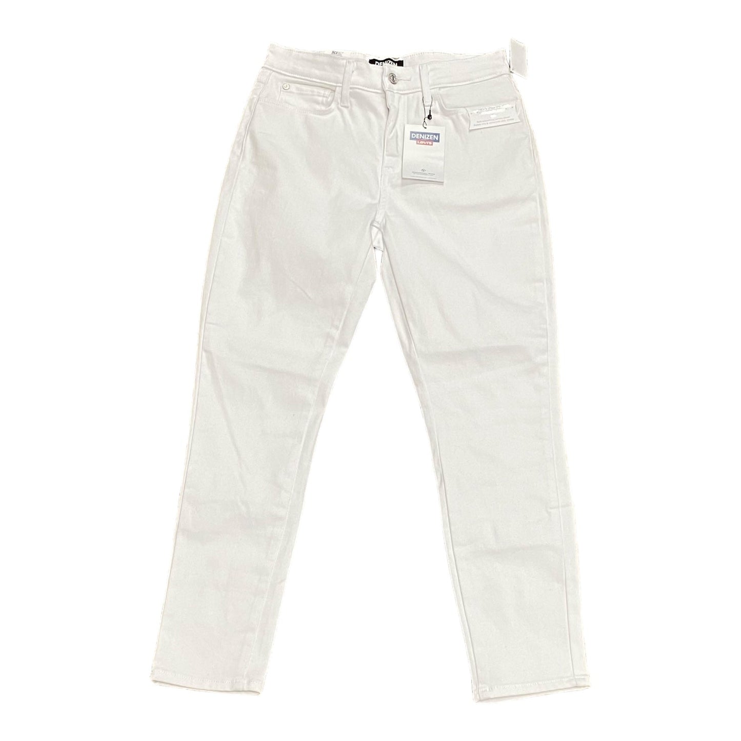 White Denim Jeans Skinny Denizen By Levis, Size 10