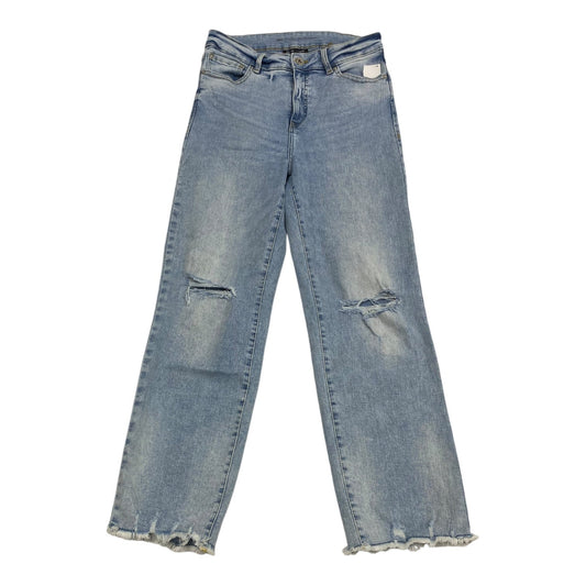 Jeans Straight By Inc In Blue Denim, Size: 6