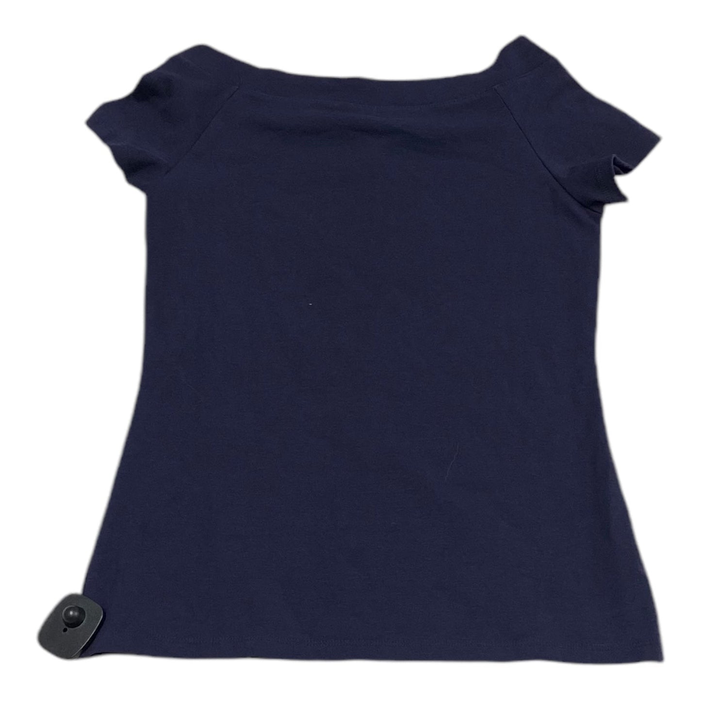 Top Short Sleeve By Ann Taylor In Navy, Size: Xs