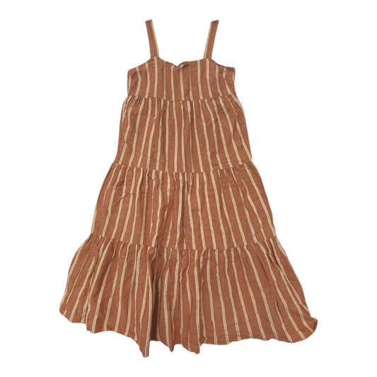 Dress Casual Maxi By Madewell In Brown, Size: M