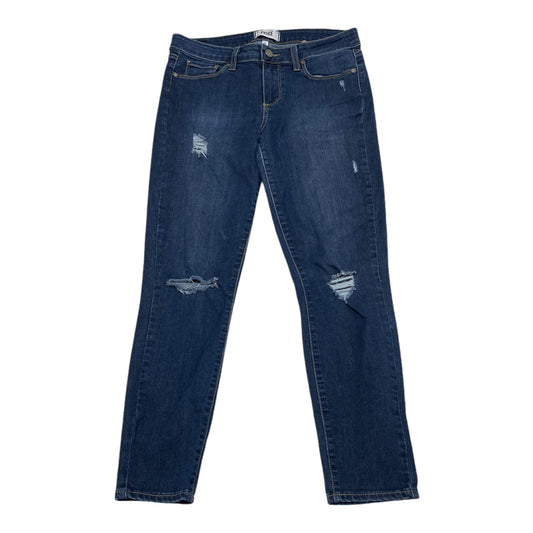 Jeans Skinny By Paige In Blue Denim, Size: 8