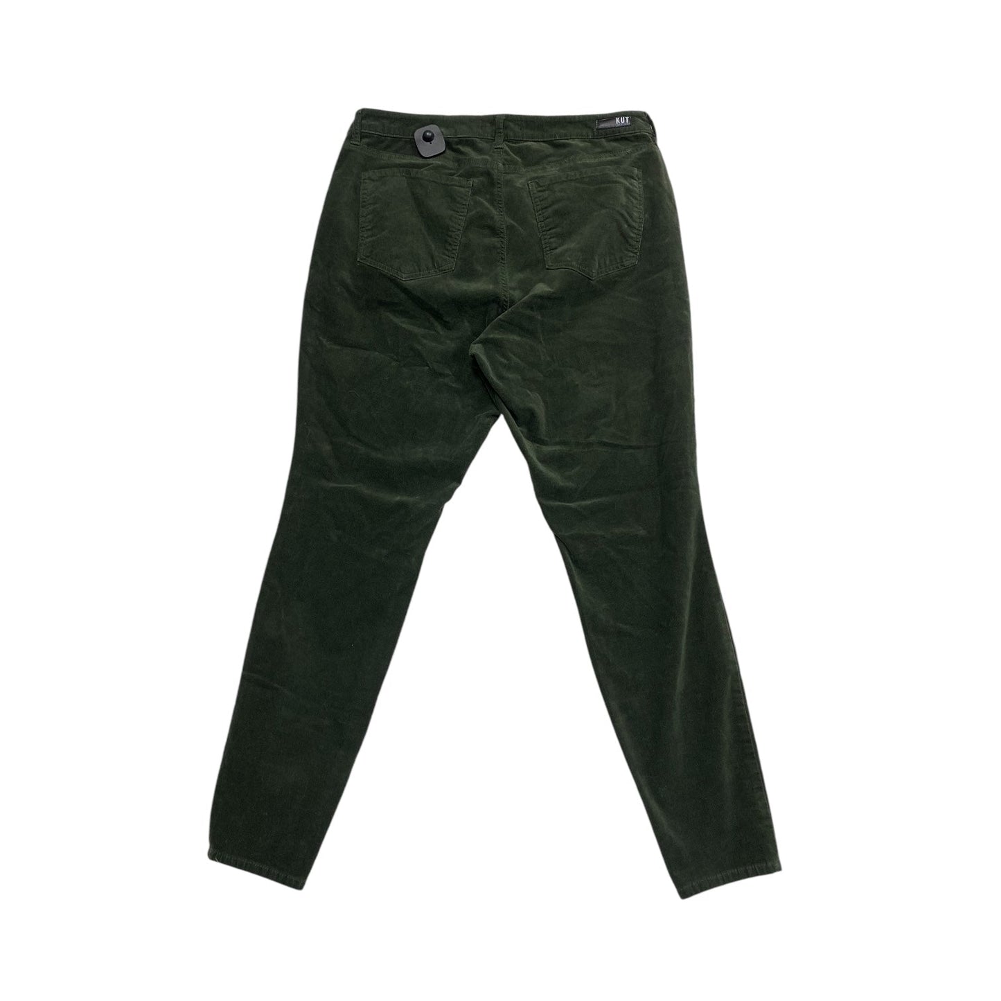 Pants Corduroy By Kut In Green, Size: 14