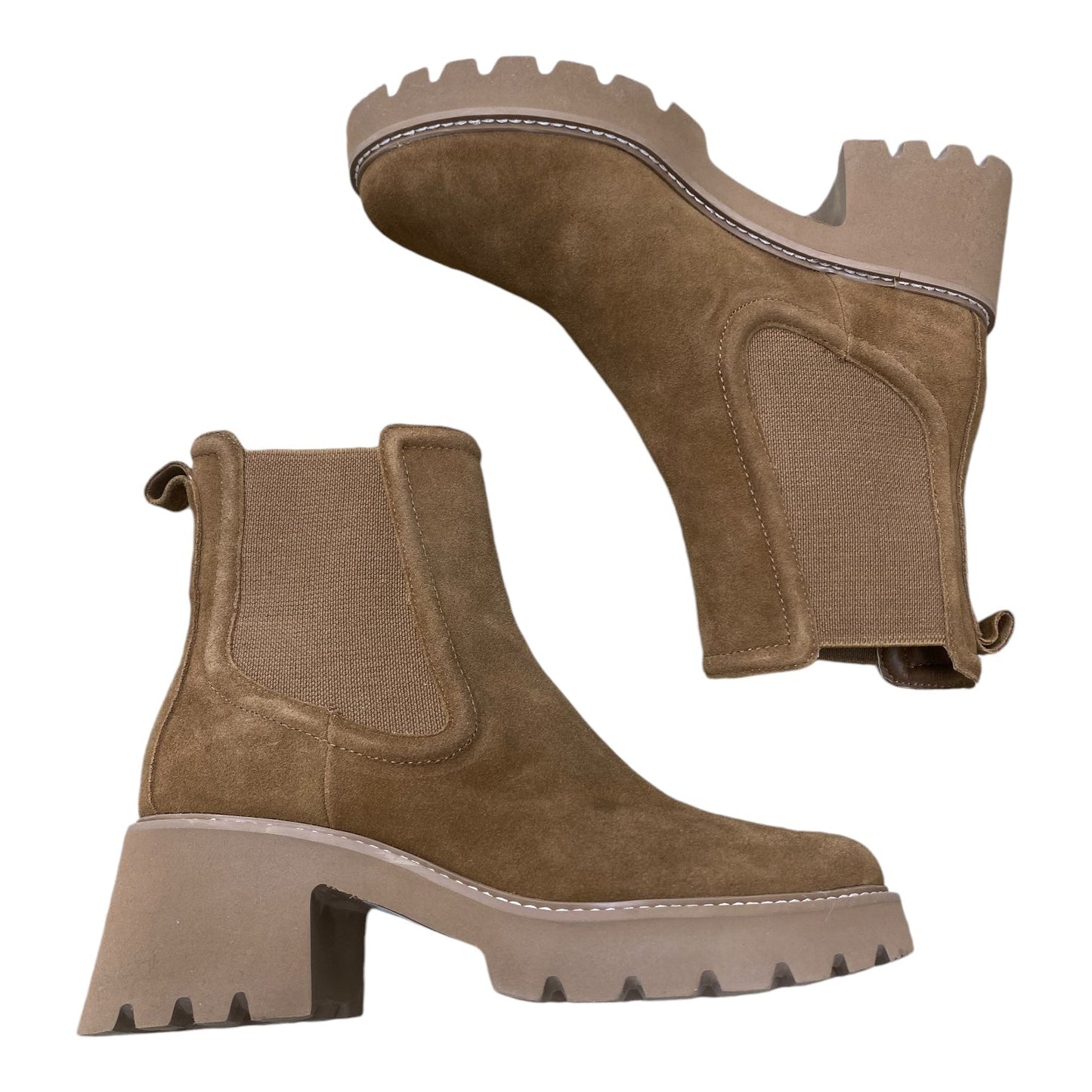 Boots Mid-calf Heels By Dolce Vita In Brown, Size: 9.5