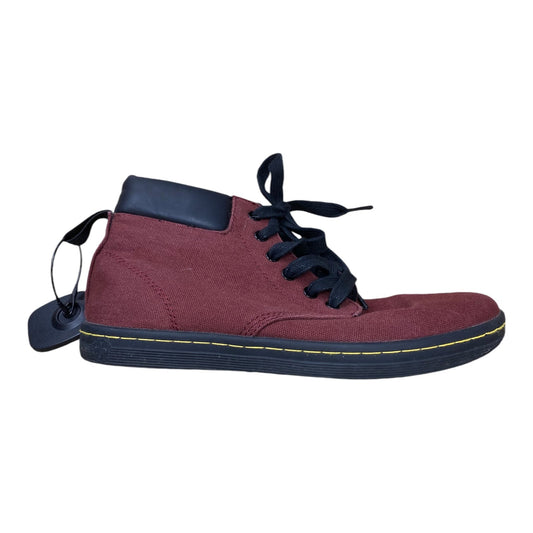 Shoes Sneakers By Dr Martens In Maroon, Size: 8