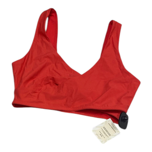 Athletic Bra By Fabletics In Red, Size: L