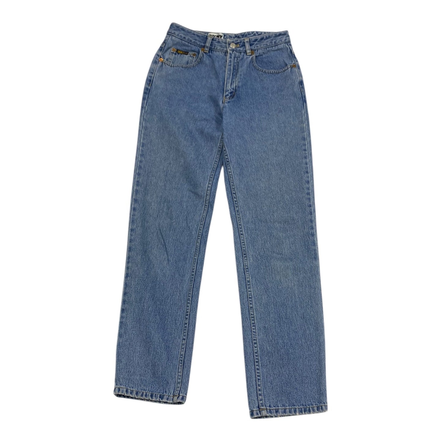 Jeans Straight By Dkny In Blue Denim, Size: 8