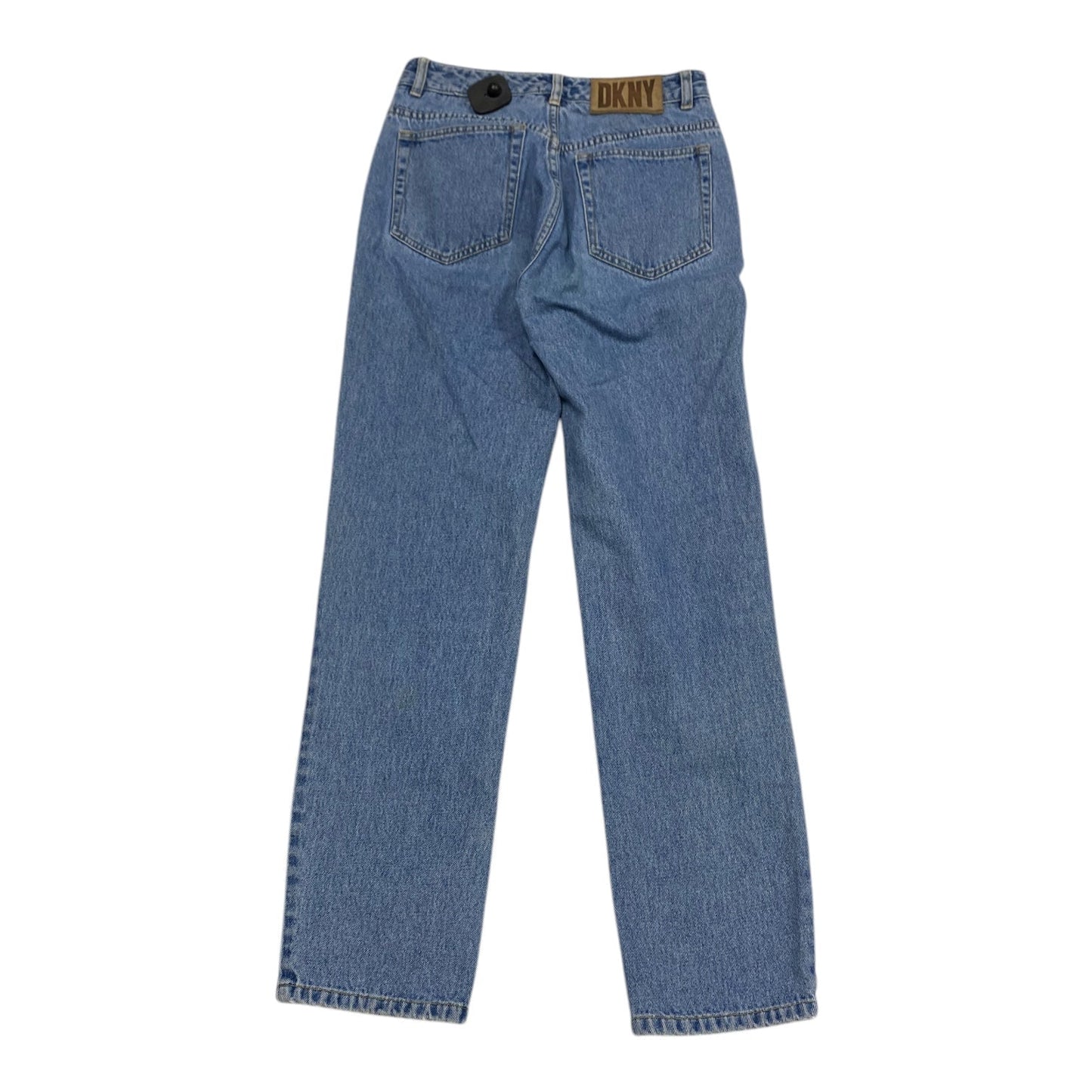 Jeans Straight By Dkny In Blue Denim, Size: 8