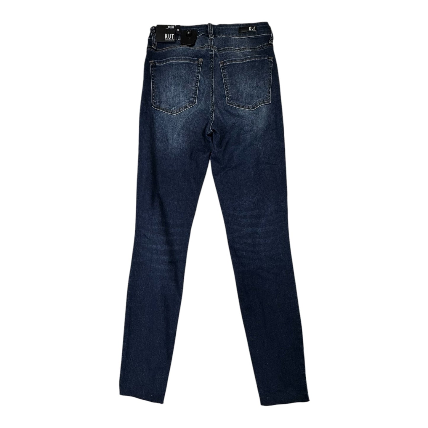 Jeans Skinny By Kut In Blue Denim, Size: 0