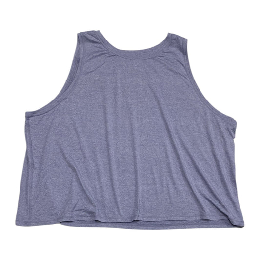 Athletic Tank Top By Athleta In Blue, Size: 3x