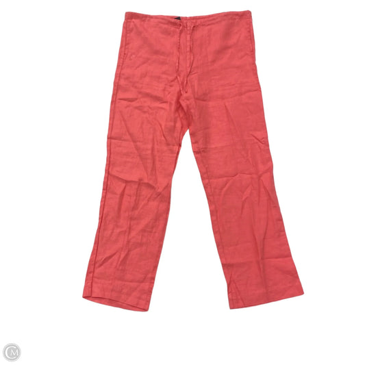 Pants Linen By Gap In Coral, Size: 8