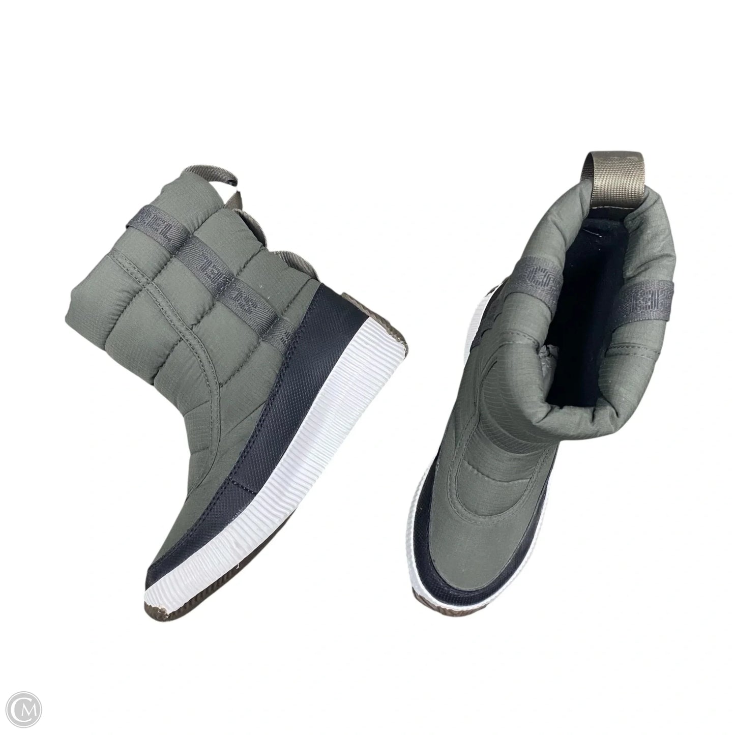 Boots Designer By Sorel In Green, Size: 6