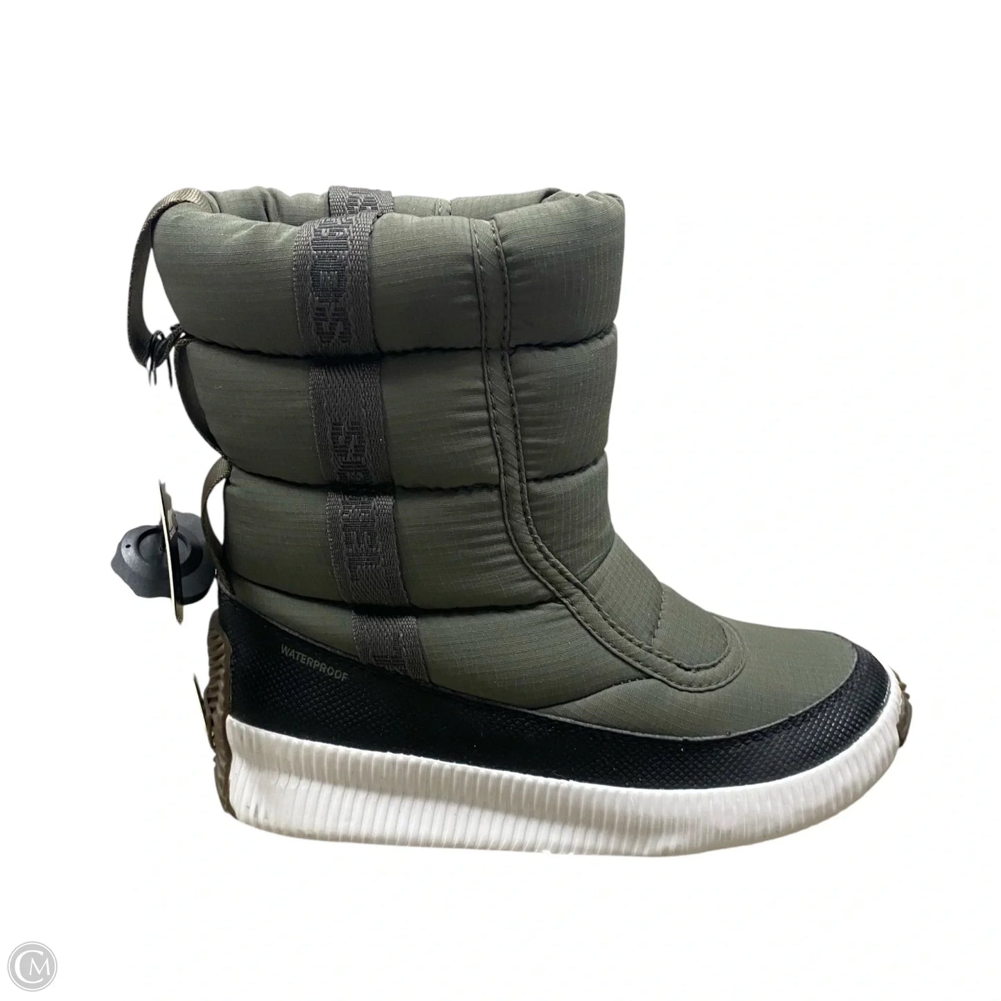 Boots Designer By Sorel In Green, Size: 6