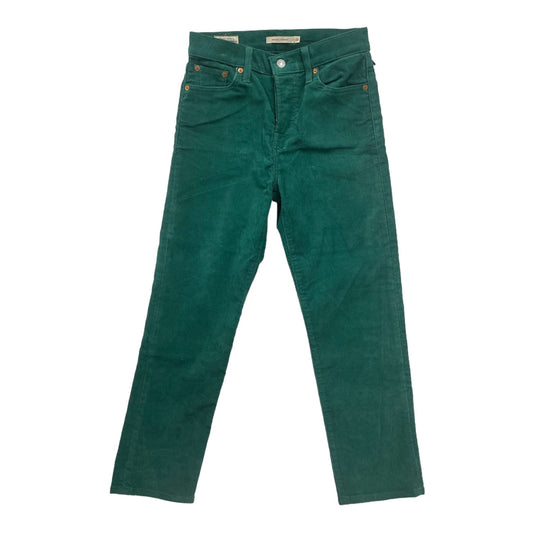 Green Pants Corduroy Levis, Size 2