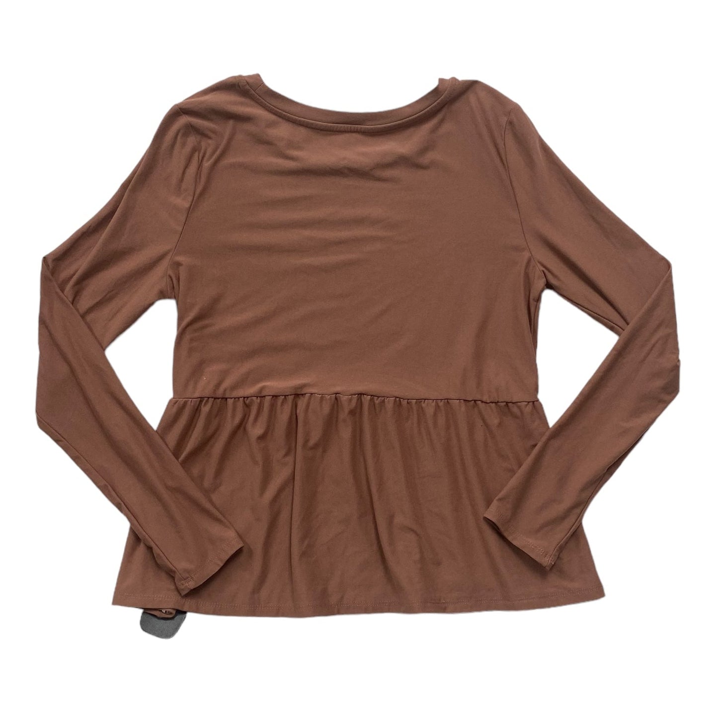 Pink Top Long Sleeve Pink Rose, Size M