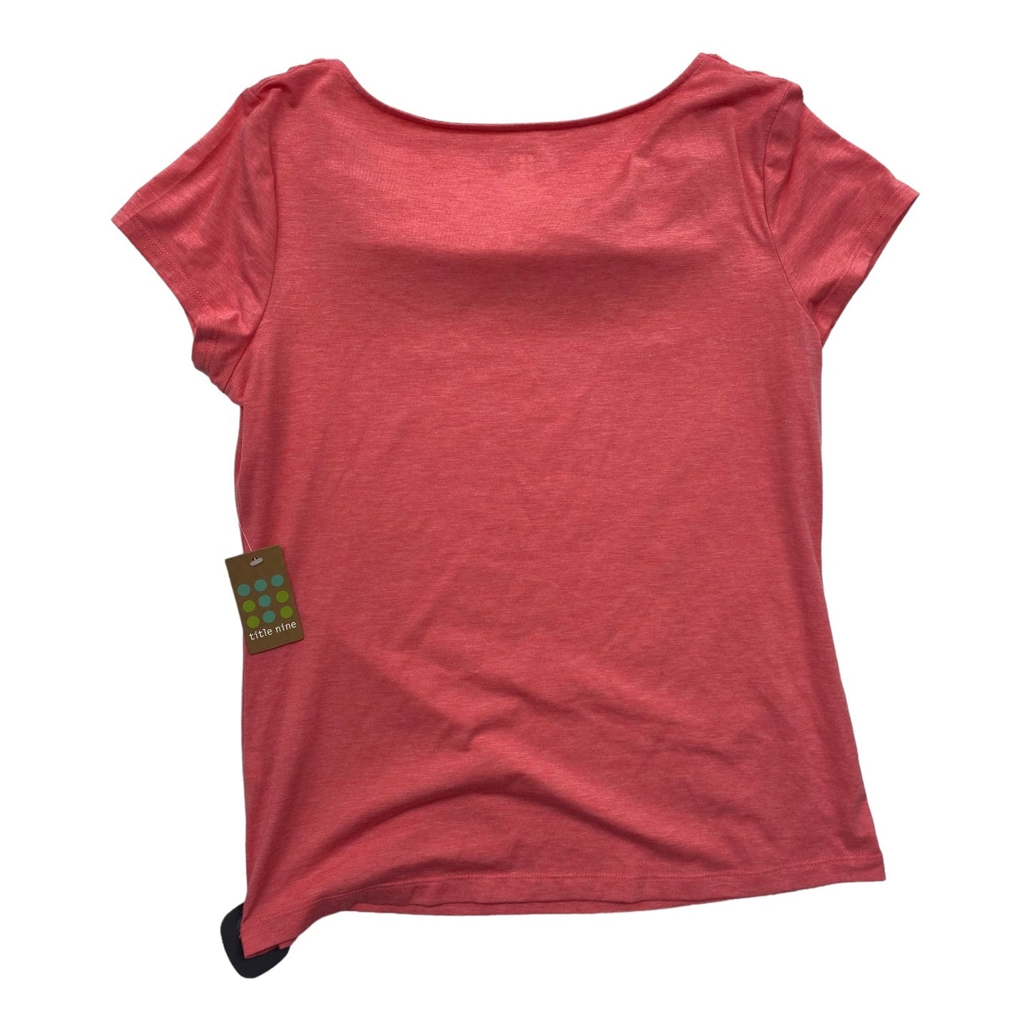 Pink Top Short Sleeve Basic Title Nine, Size M