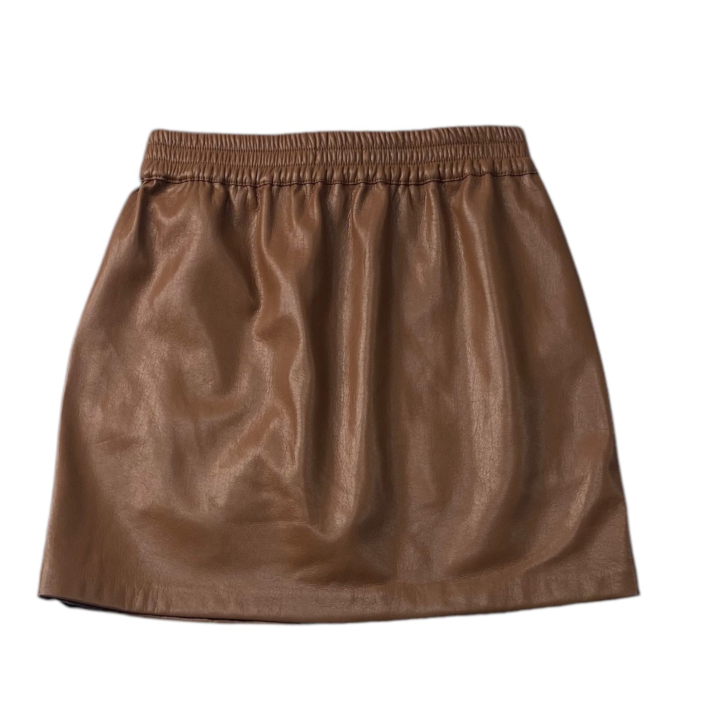 Skirt Mini & Short By Babaton In Brown, Size: Xxs