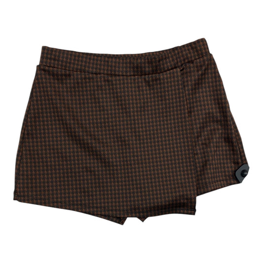 Skort By Iris In Houndstooth, Size: L