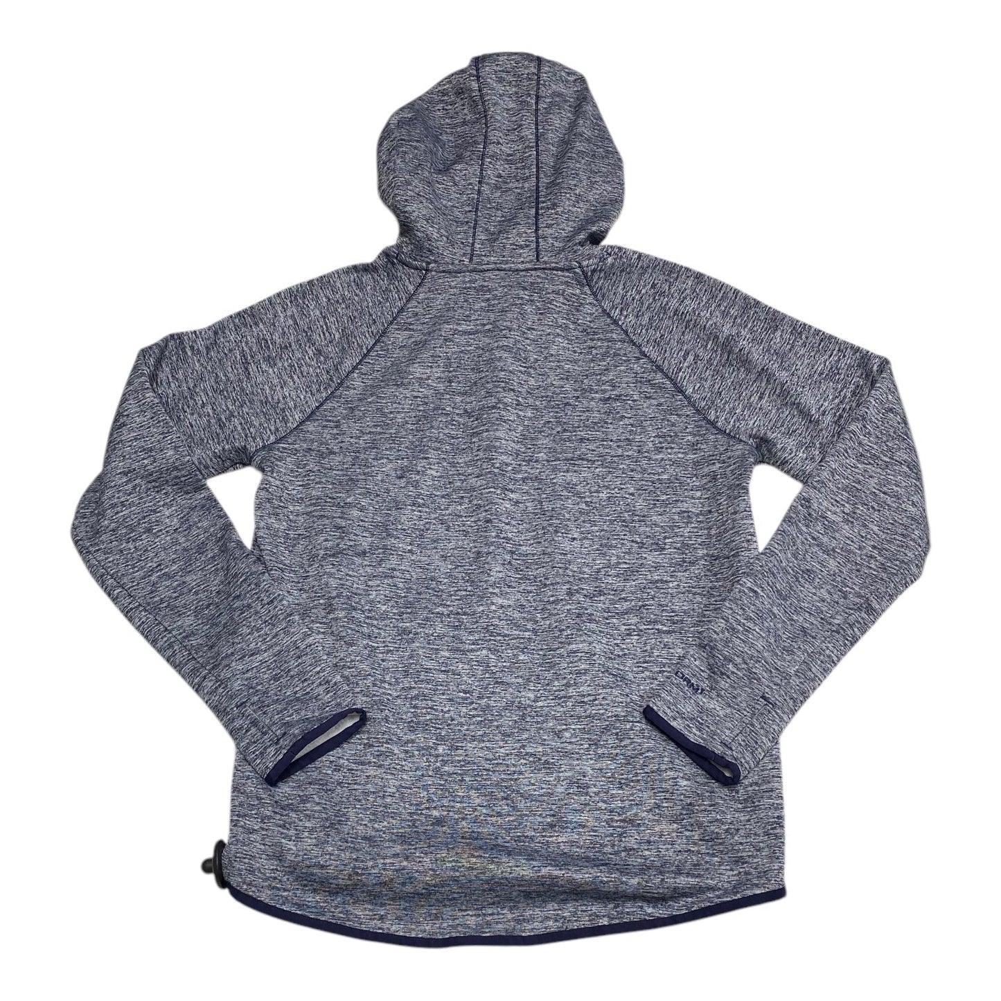 Athletic Sweatshirt Hoodie By Under Armour In Navy, Size: M