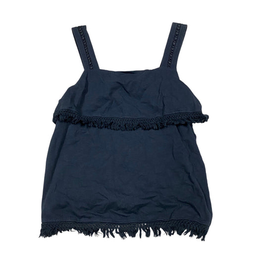 Top Sleeveless By J. Crew In Navy, Size: M