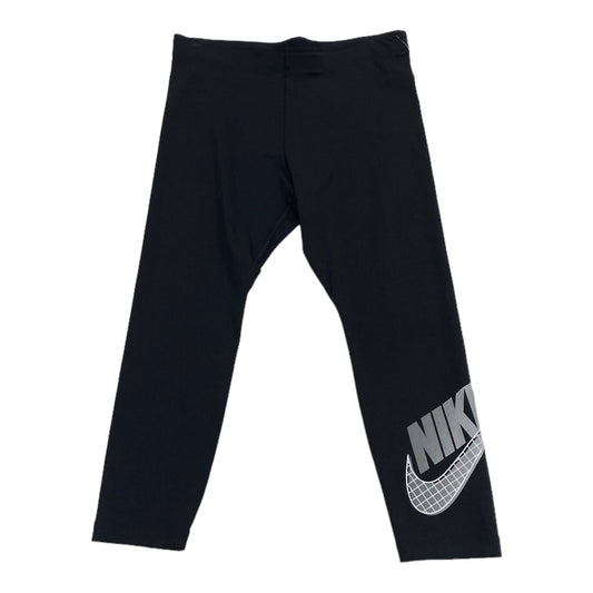 Black Athletic Capris Nike, Size M