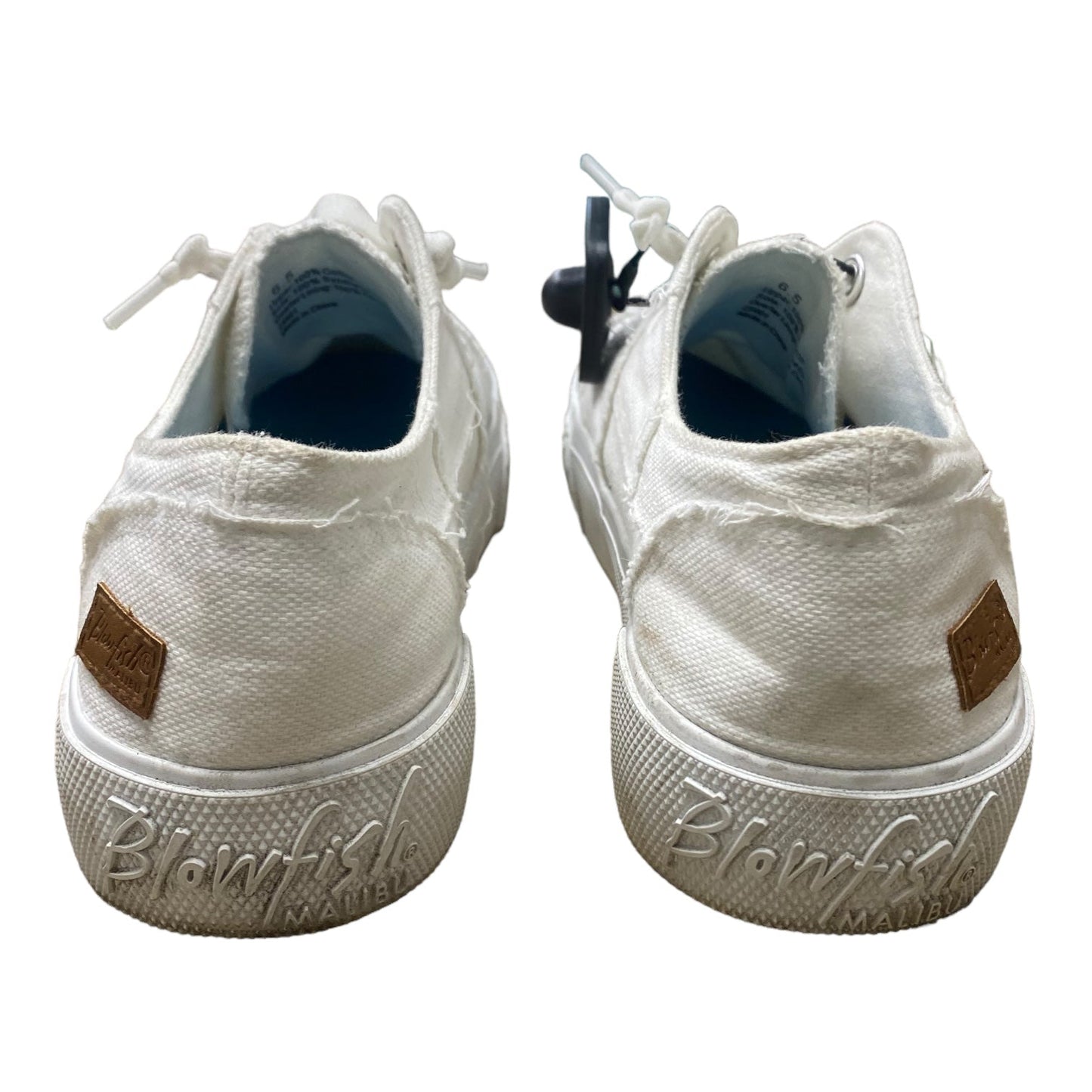 White Shoes Sneakers Blowfish, Size 6.5