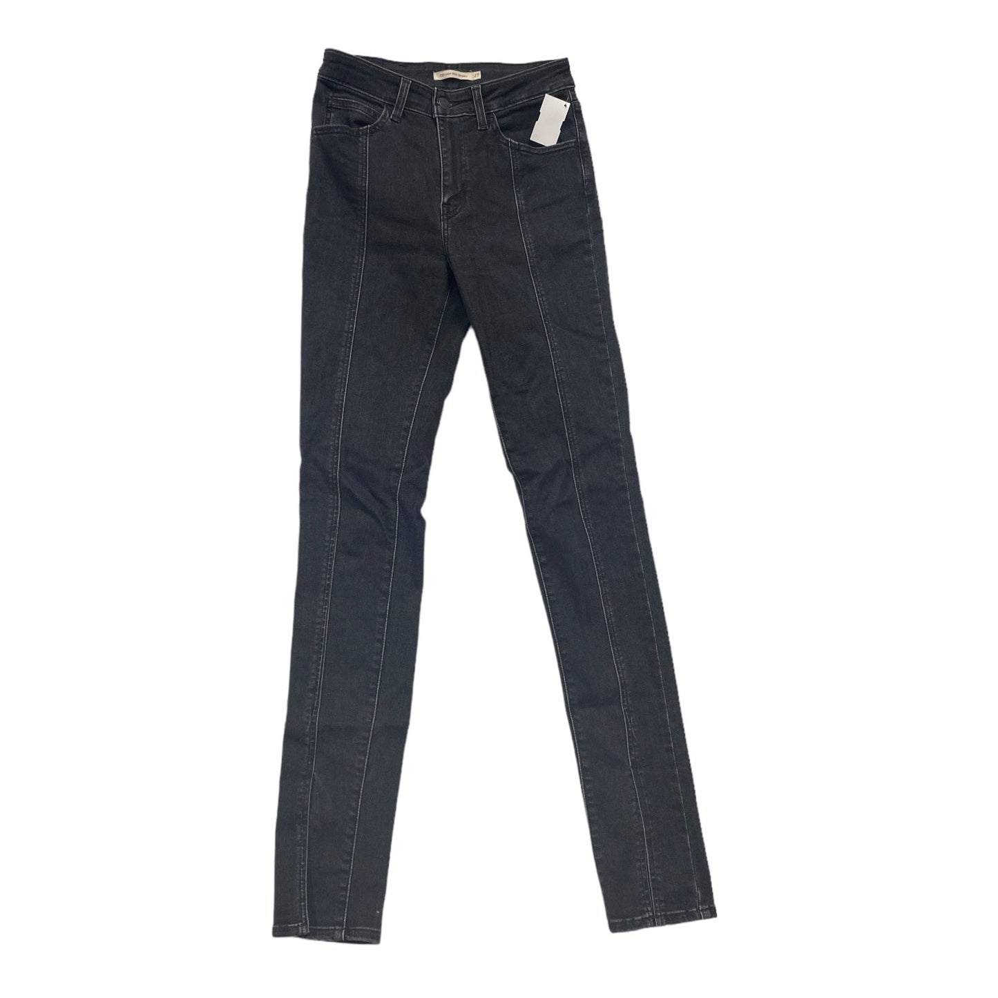 Black Denim Jeans Skinny Levis, Size 4