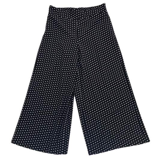 Polkadot Pattern Pants Wide Leg Adrianna Papell, Size S