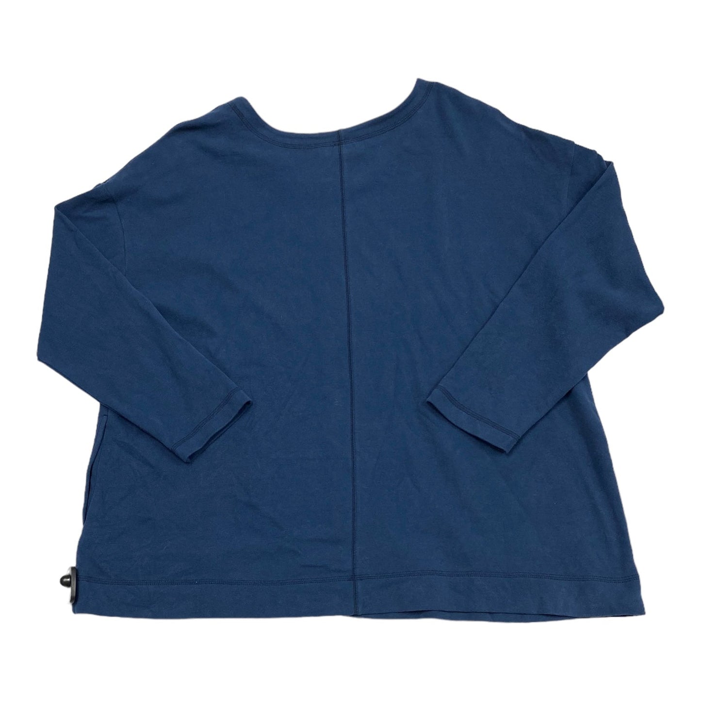 Top Long Sleeve By Pure Jill In Blue, Size: 2x