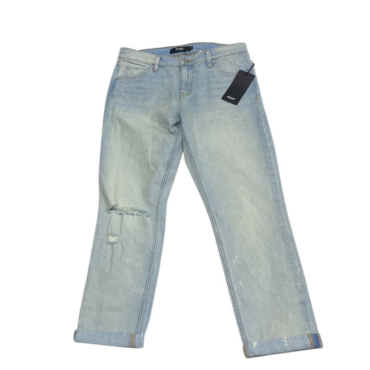 Jeans Straight By Hudson In Blue Denim, Size: 4