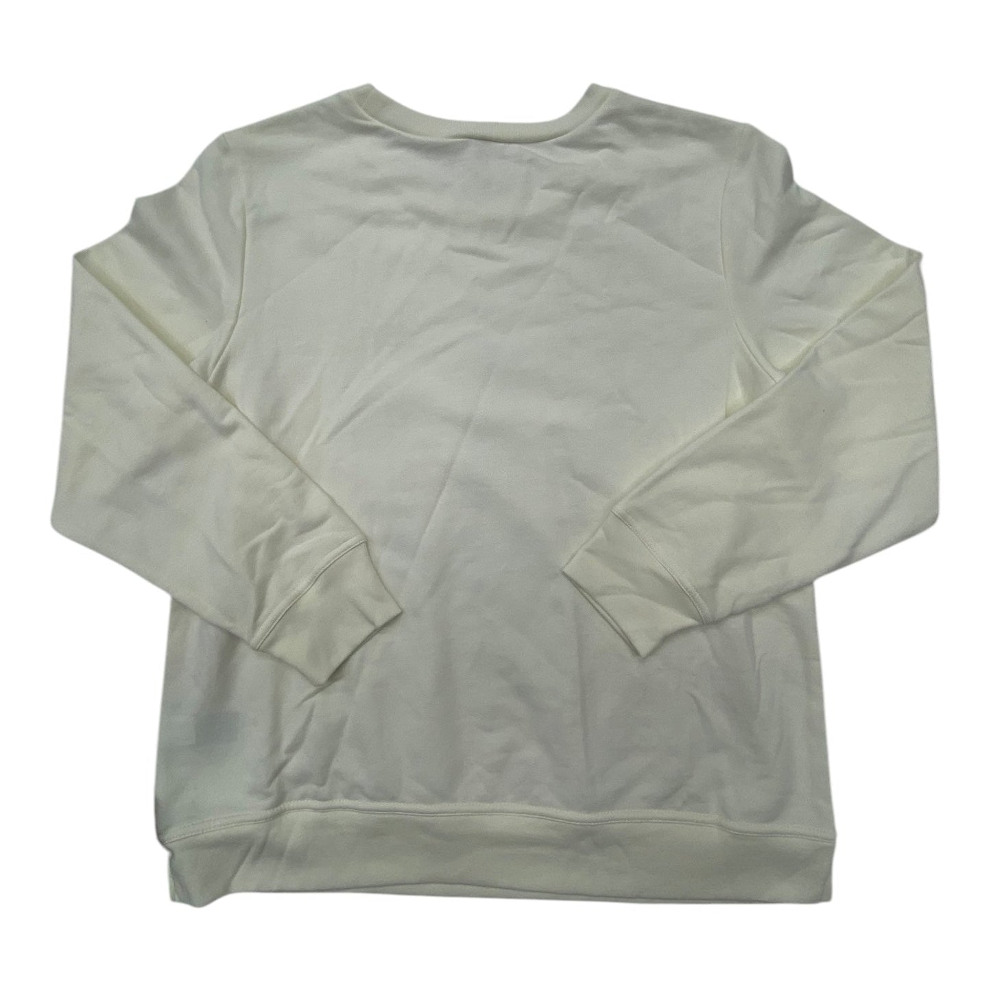 Top Long Sleeve By Gap In Cream, Size: L