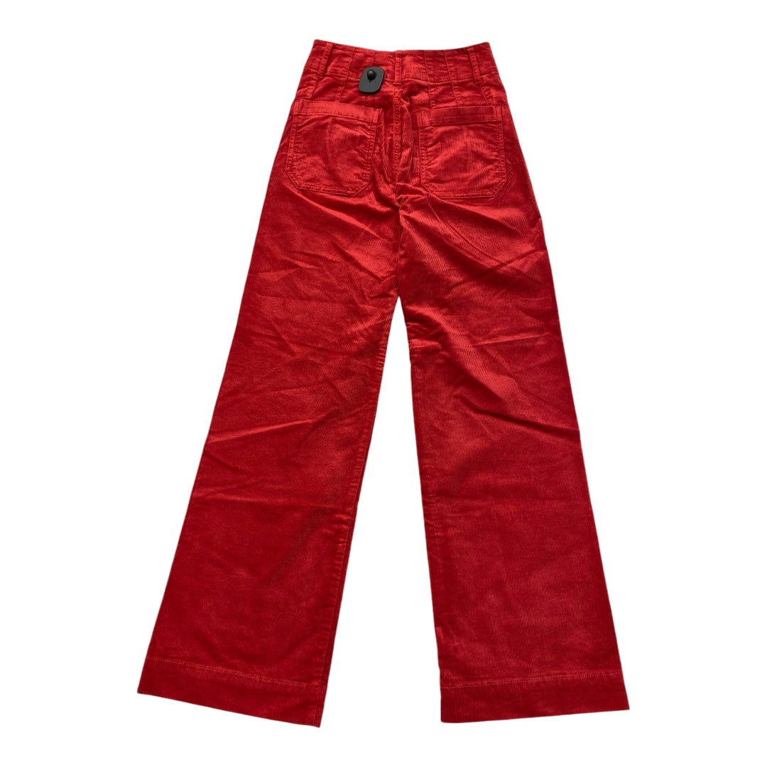 Pants Wide Leg By Maeve In Red, Size: 0p